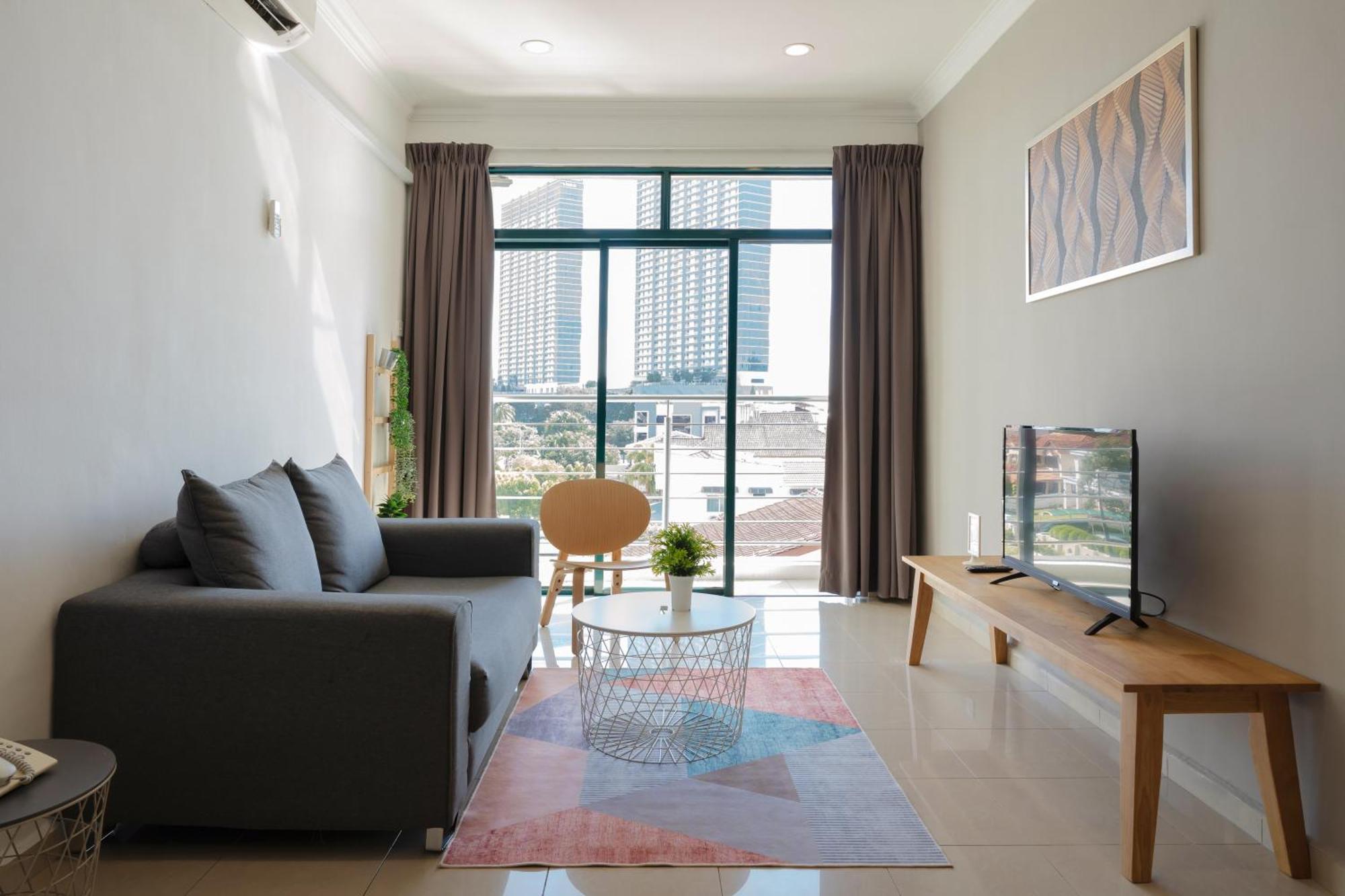 Golden View Serviced Apartments Tanjung Tokong Eksteriør billede