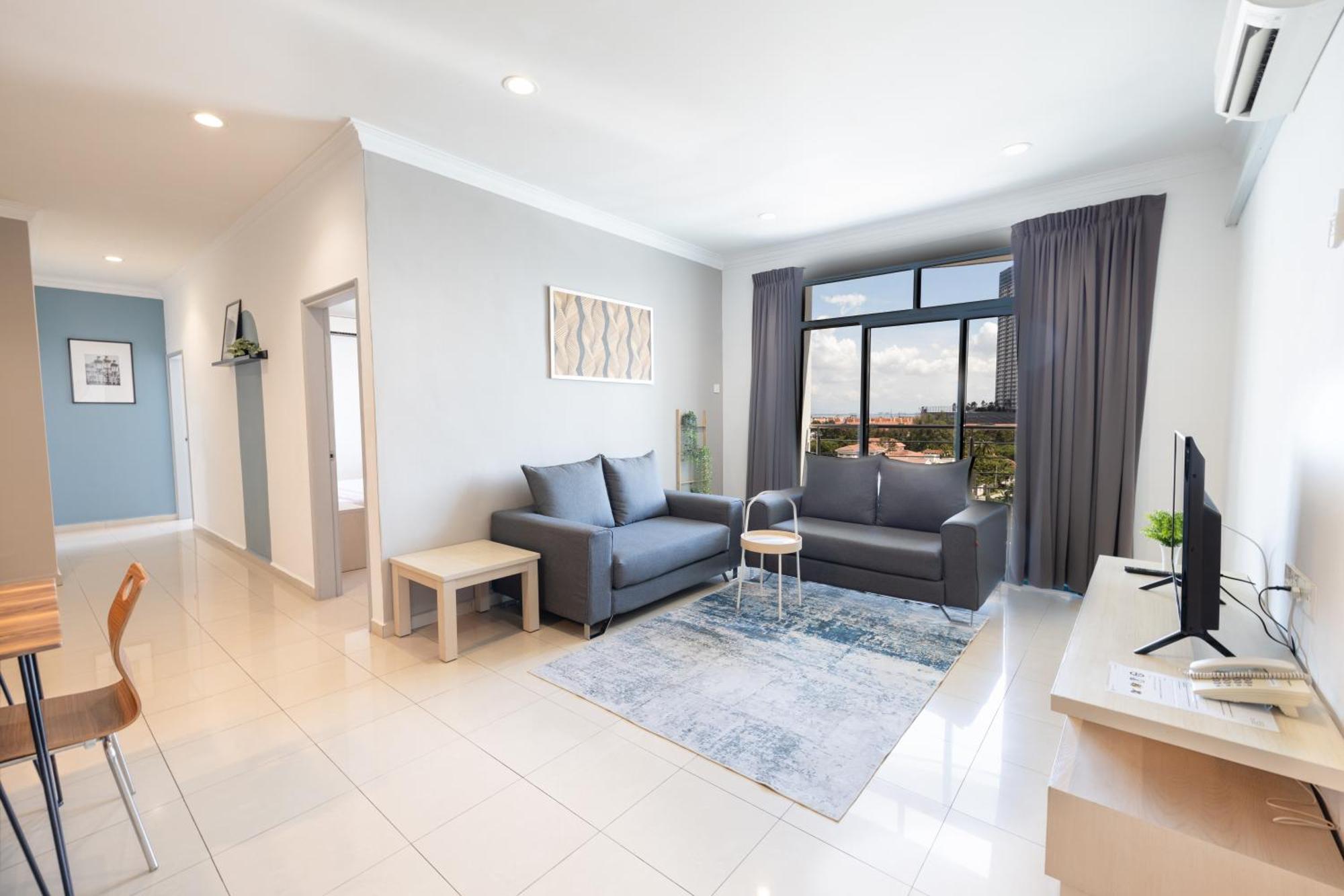 Golden View Serviced Apartments Tanjung Tokong Eksteriør billede
